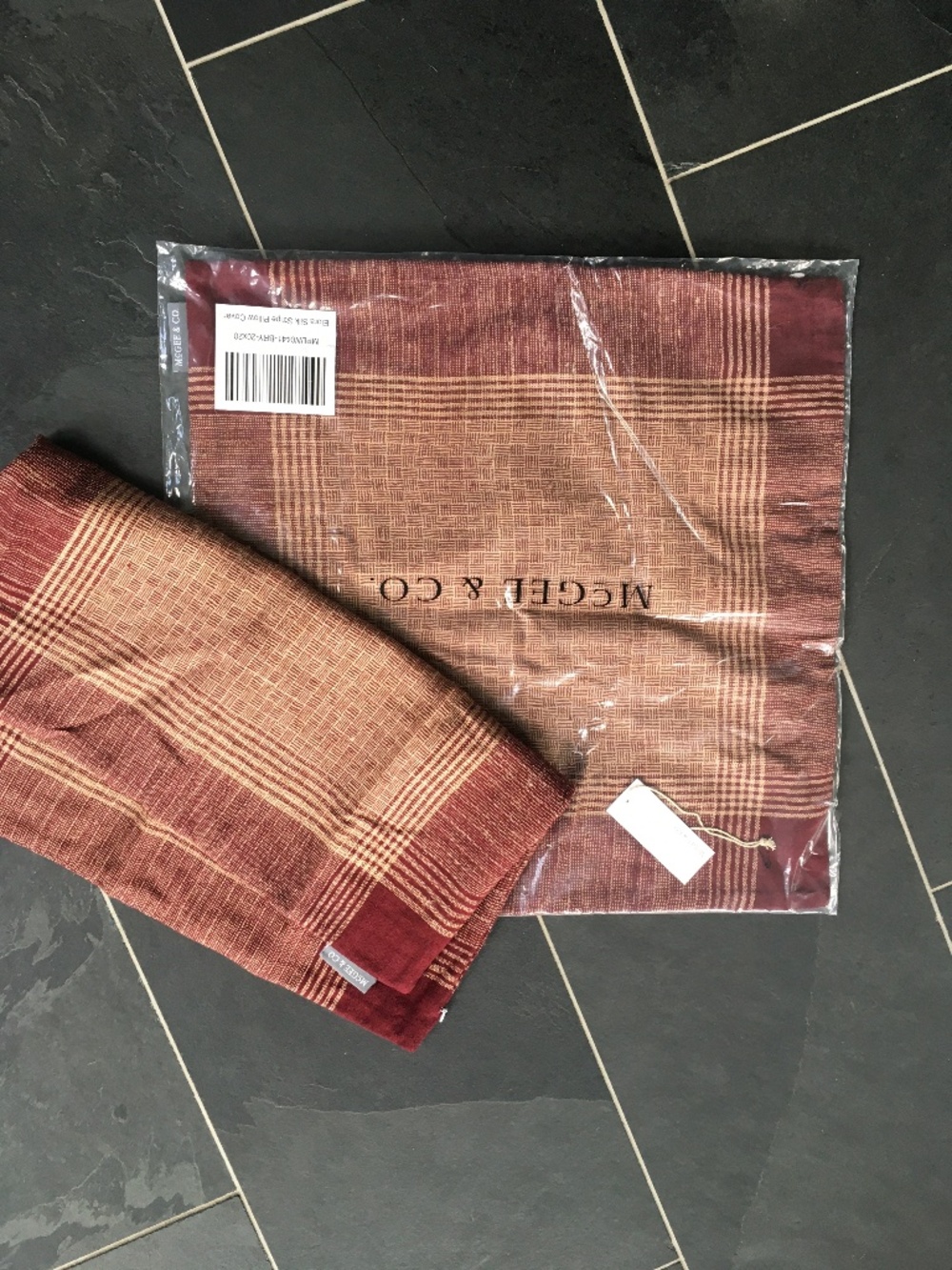 McGee & Co Plaid Pillow Cover